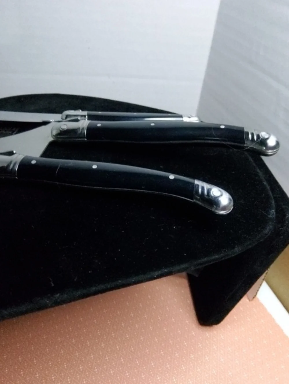 Jean Dubost Laguiole 3-piece Cheese Set.